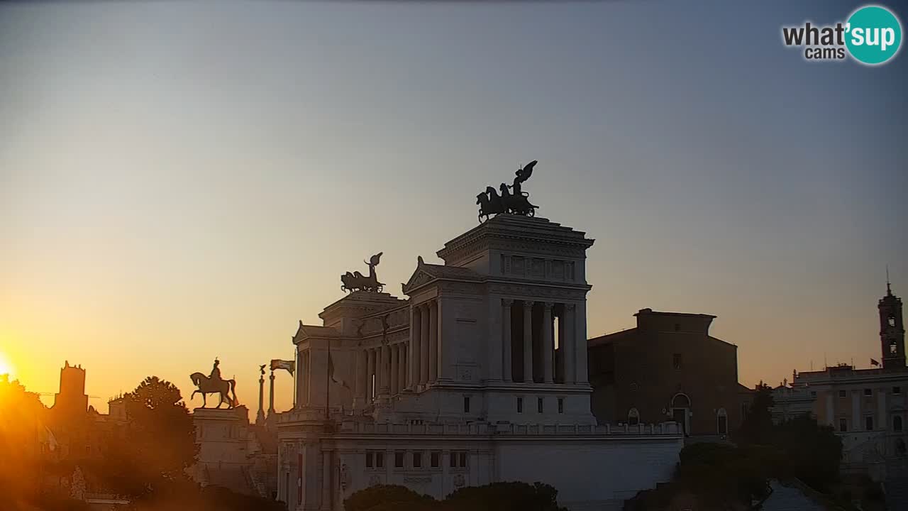 Rome Livecam – Vittoriano webcam – Altare della Patria