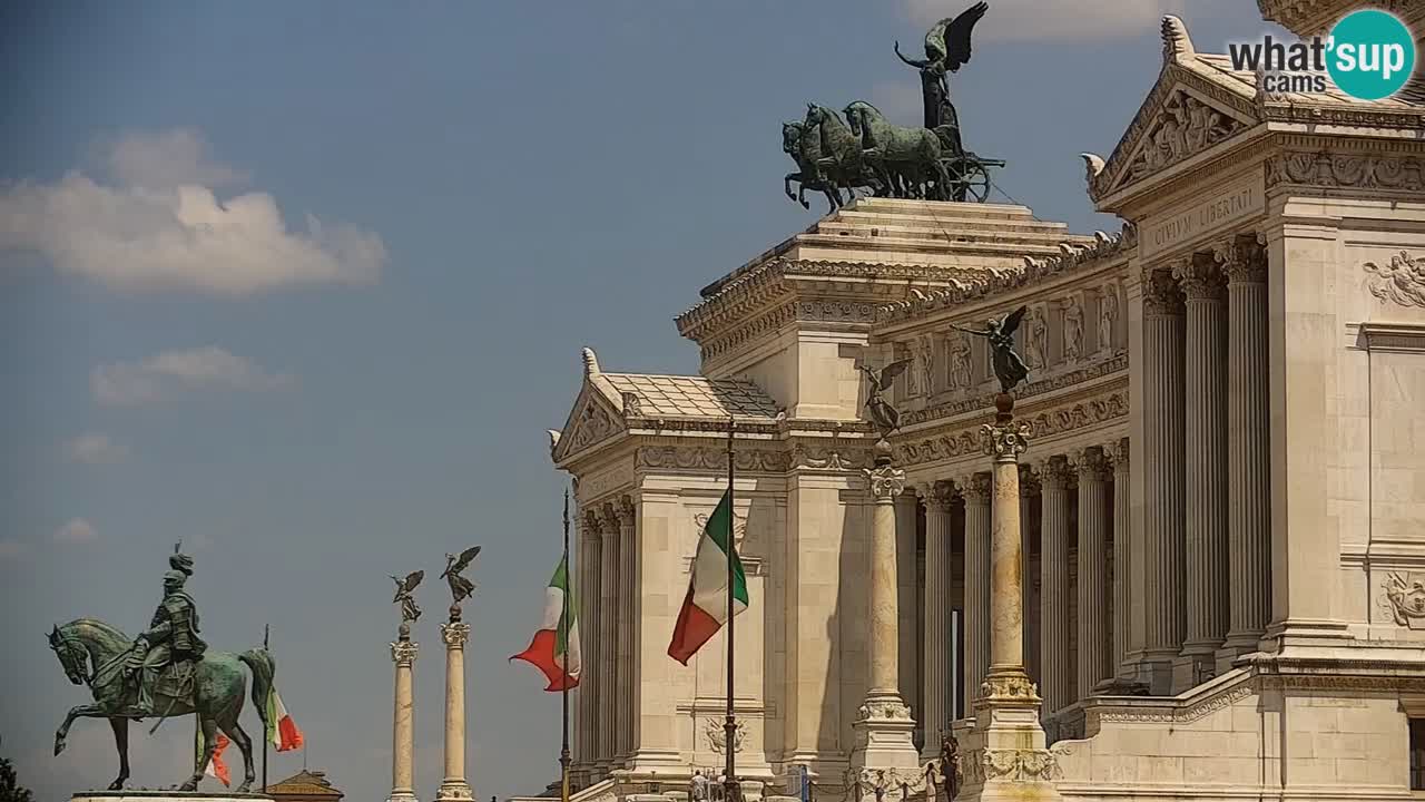 Roma Livecam – Vittoriano webcam – Altare della Patria