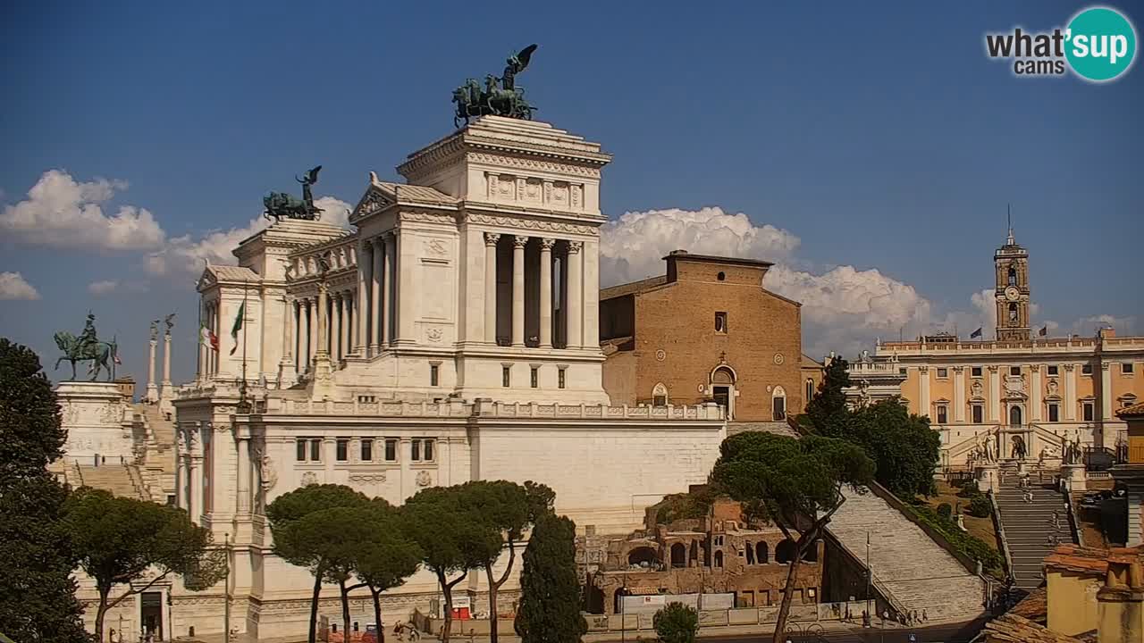 Rome Livecam – Vittoriano webcam – Autel de La Patrie