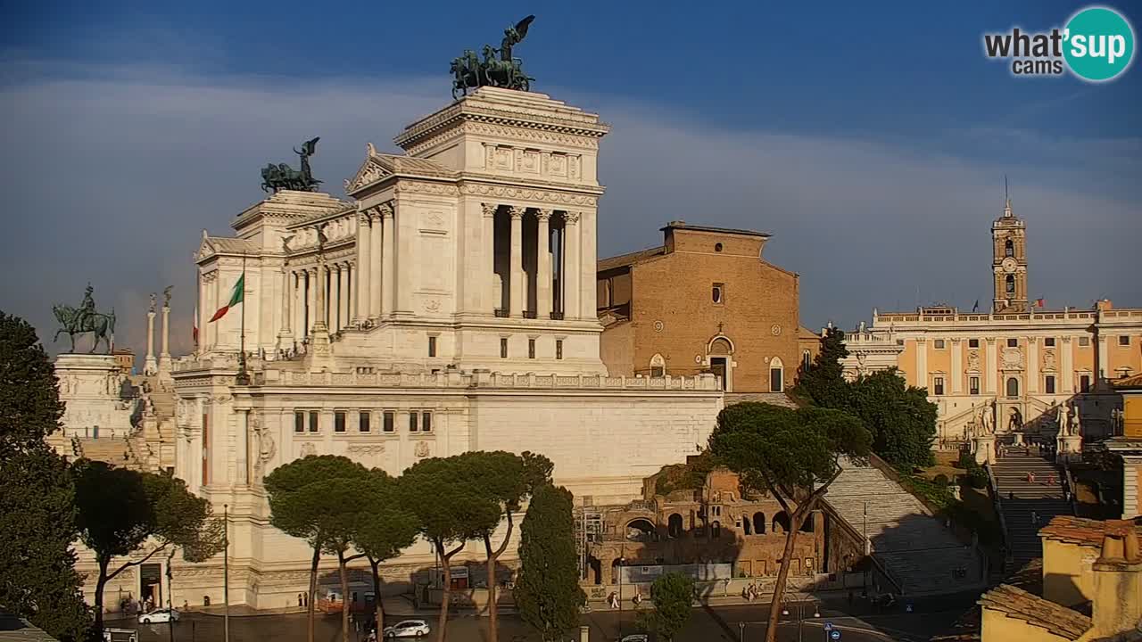 Rome Livecam – Vittoriano webcam – Altare della Patria