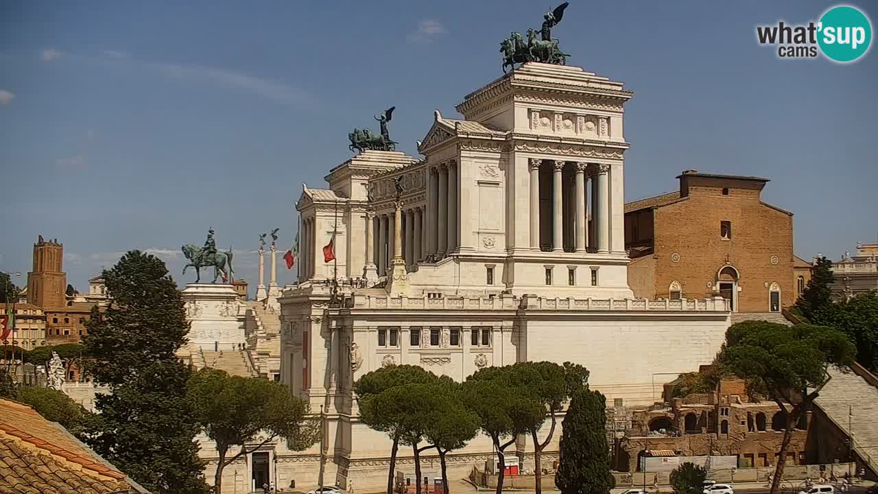 Rome Livecam – Vittoriano webcam – Altare della Patria