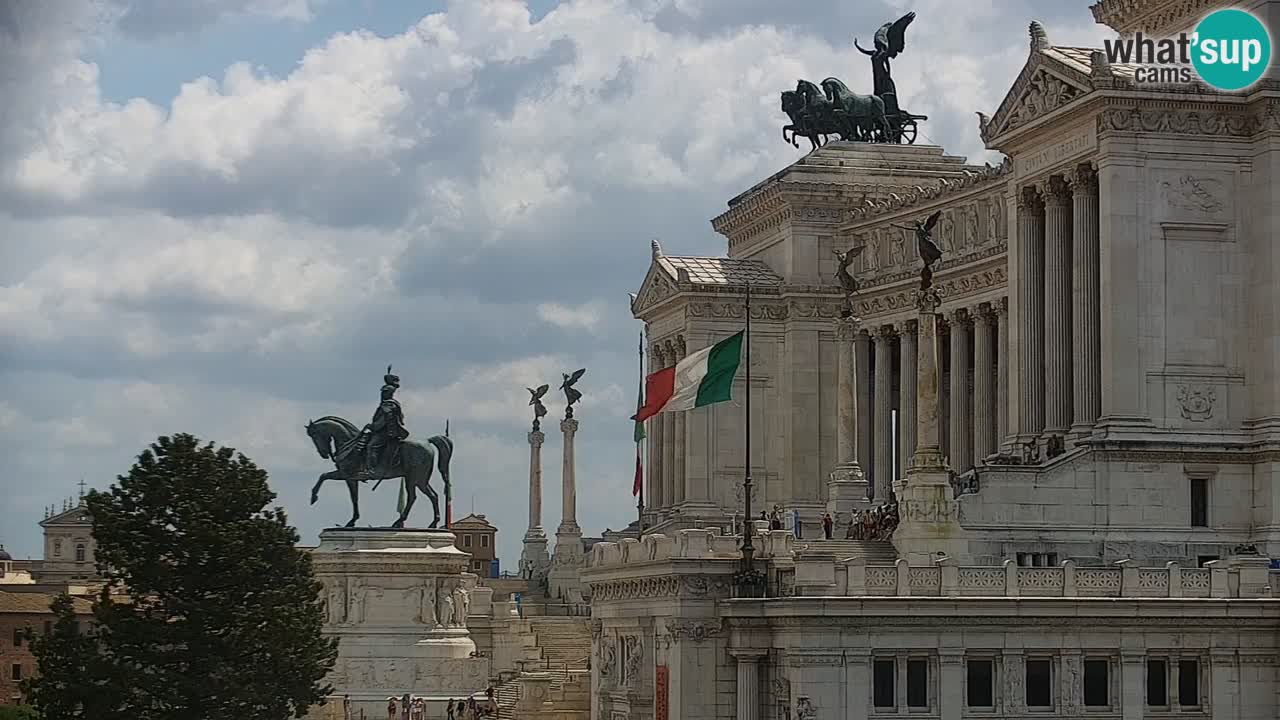 Roma Livecam – Vittoriano webcam – Altare della Patria