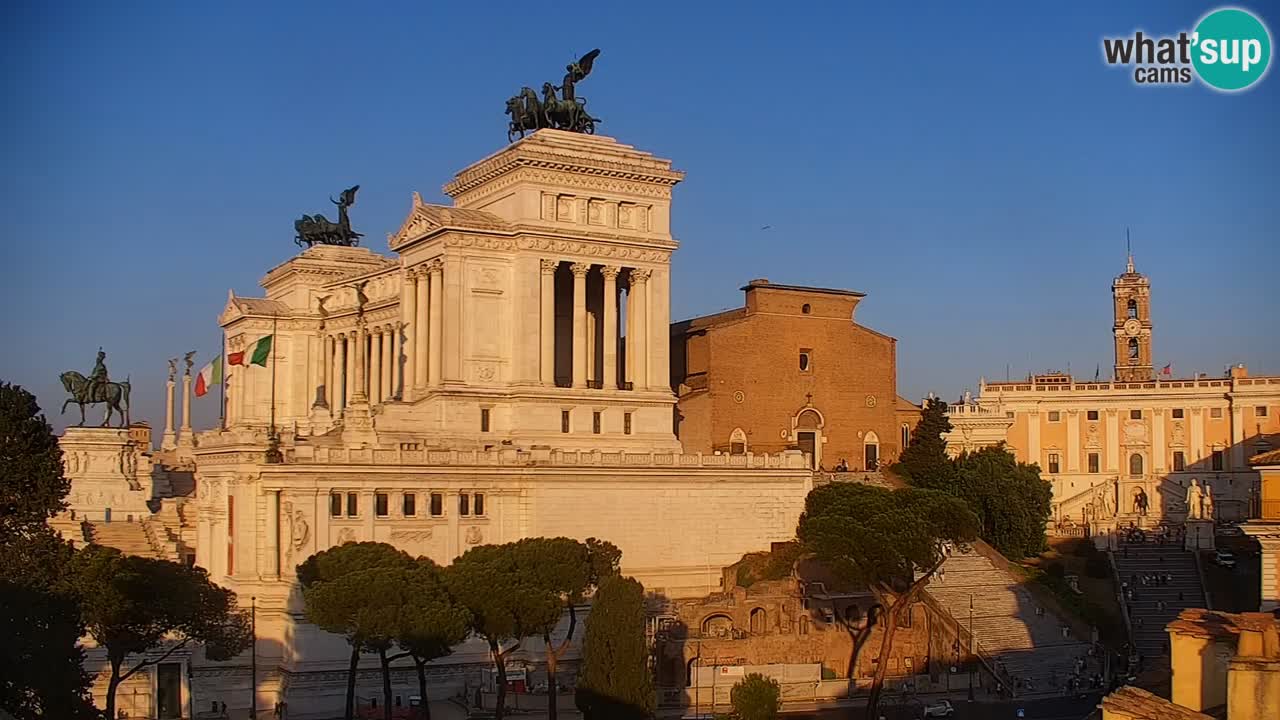 Roma Camera en vivo – Vittoriano webcam – Altare della Patria