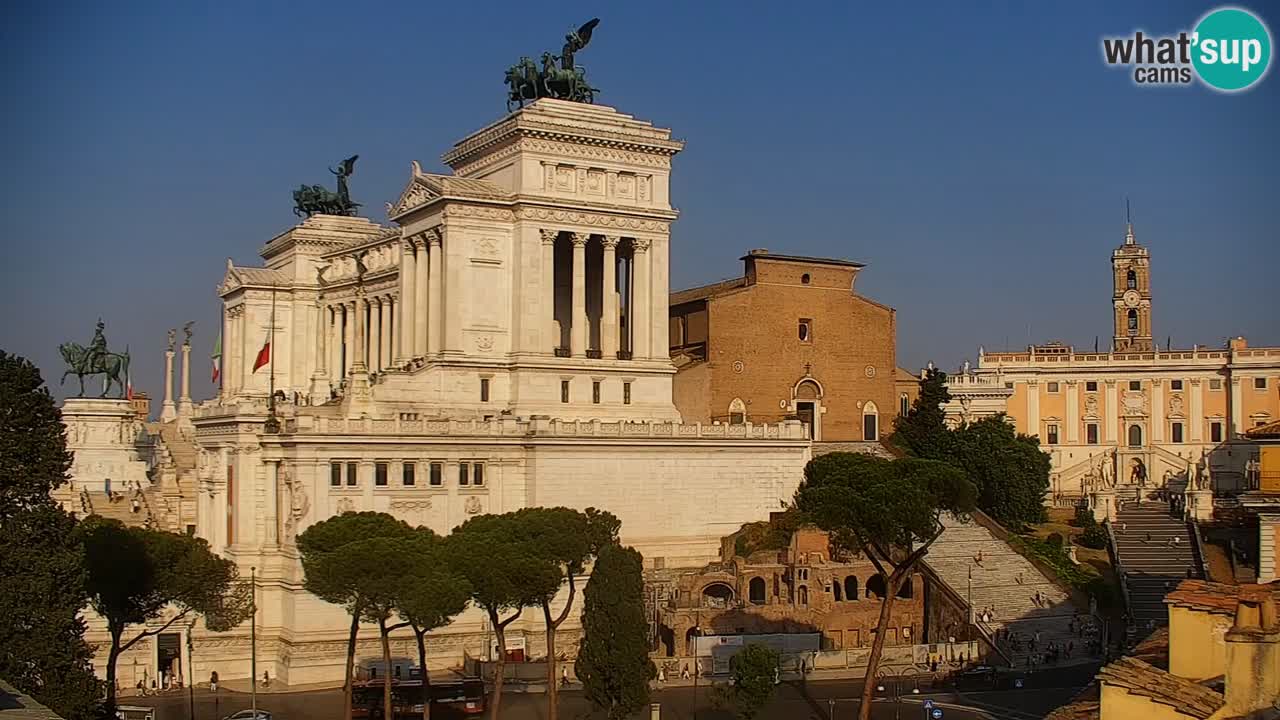 Roma Livecam – Vittoriano webcam – Altare della Patria