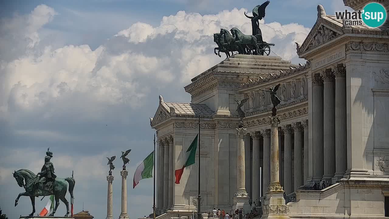 Roma Camera en vivo – Vittoriano webcam – Altare della Patria