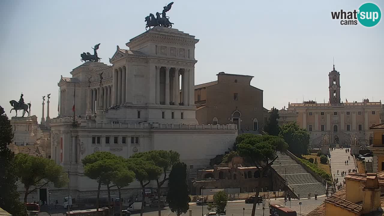 Roma Livecam – Vittoriano webcam – Altare della Patria