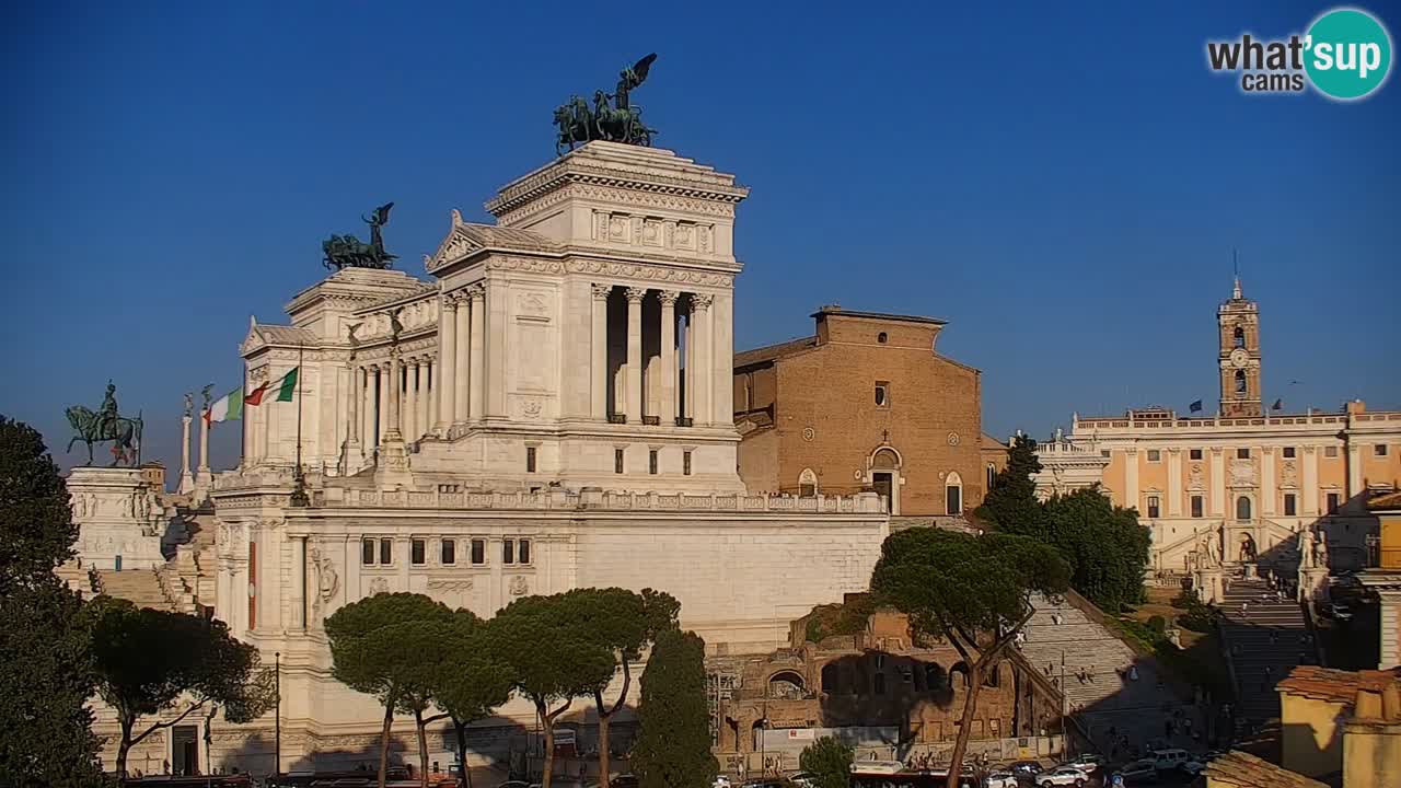 Roma Livecam – Vittoriano webcam – Altare della Patria