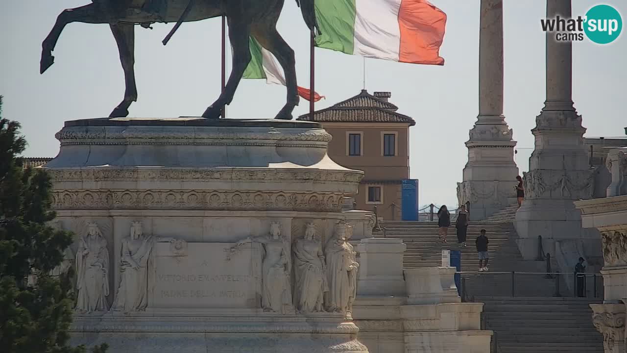 Roma Camera en vivo – Vittoriano webcam – Altare della Patria