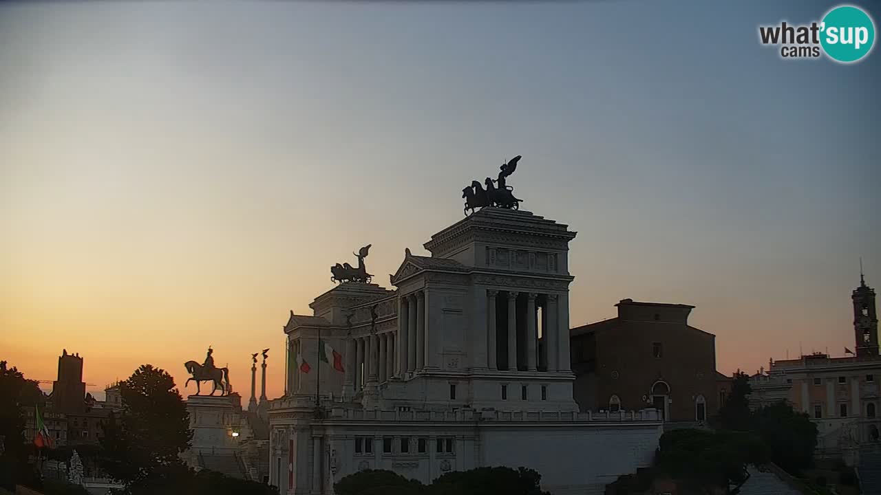 Rome Livecam – Vittoriano webcam – Altare della Patria