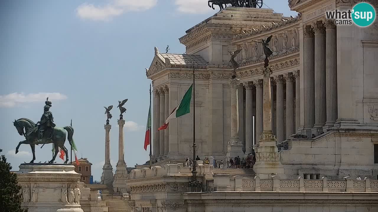 Rom Webcam – Vittoriano – Altar des Vaterlands
