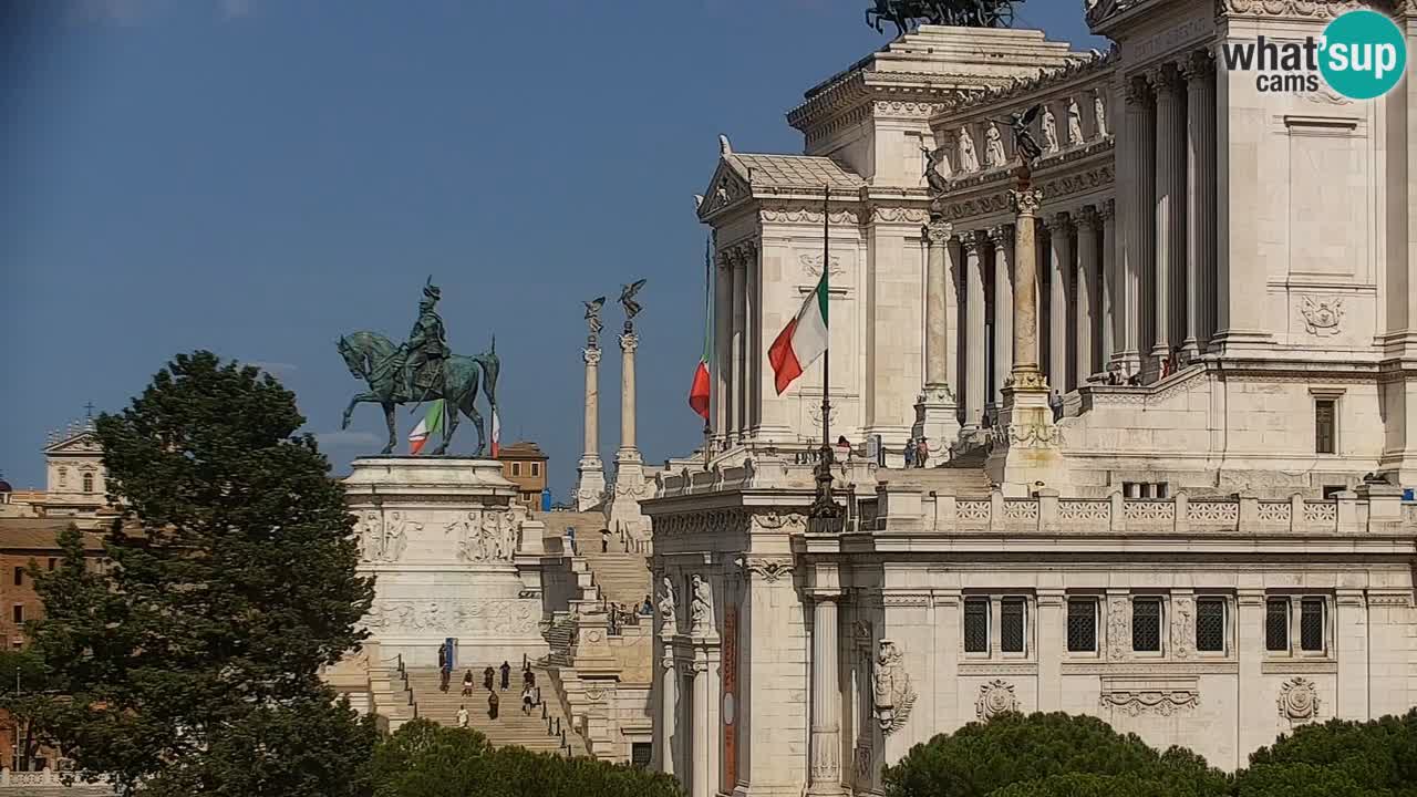 Roma Livecam – Vittoriano webcam – Altare della Patria