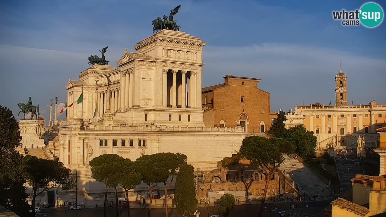 Rome Livecam – Vittoriano webcam – Altare della Patria