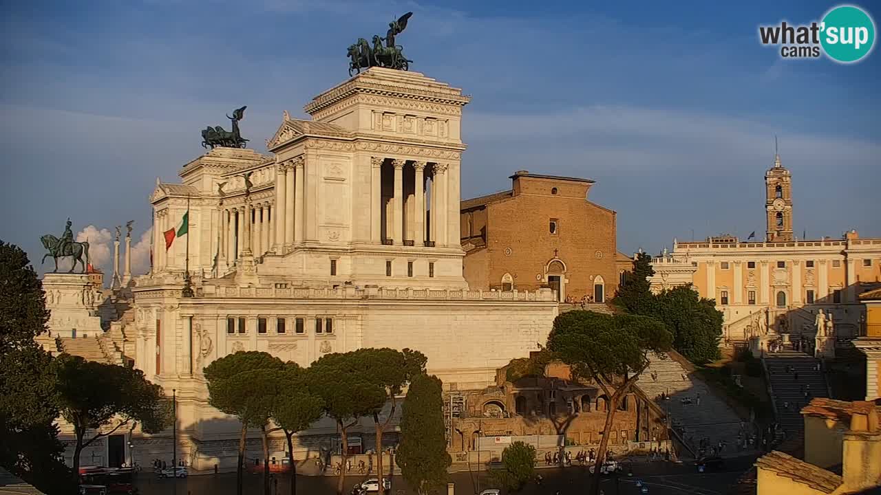 Rom Webcam – Vittoriano – Altar des Vaterlands