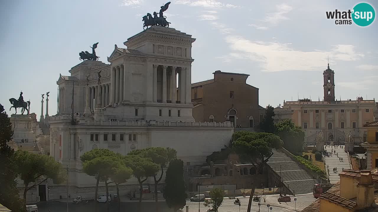 Rome Livecam – Vittoriano webcam – Altare della Patria