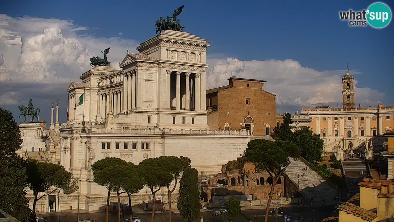 Rome Livecam – Vittoriano webcam – Altare della Patria