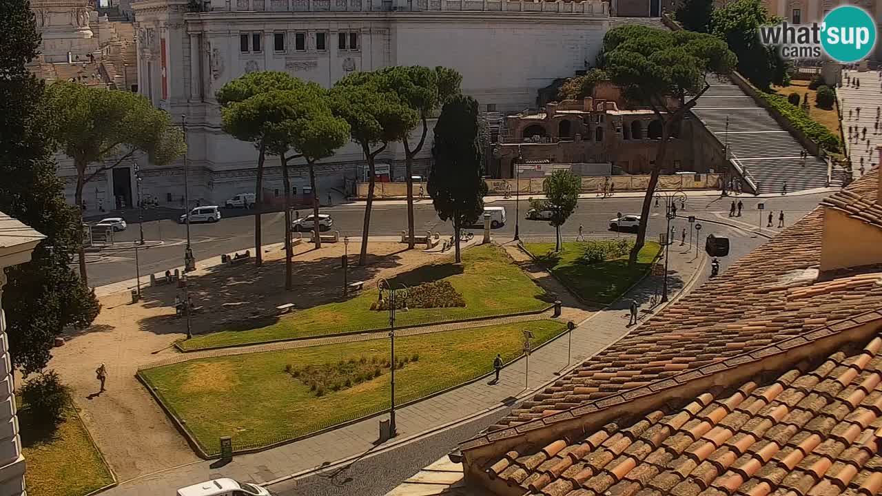 Roma Livecam – Vittoriano webcam – Altare della Patria