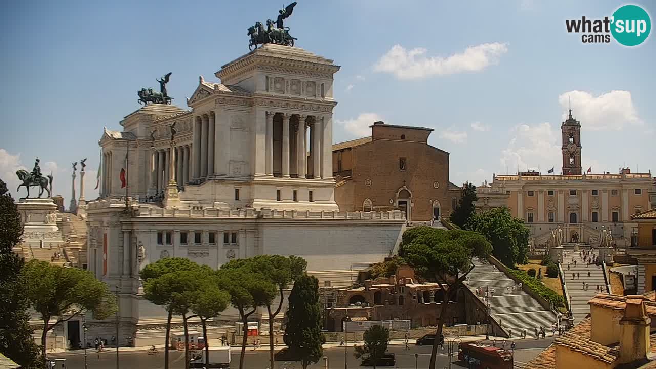 Roma Livecam – Vittoriano webcam – Altare della Patria