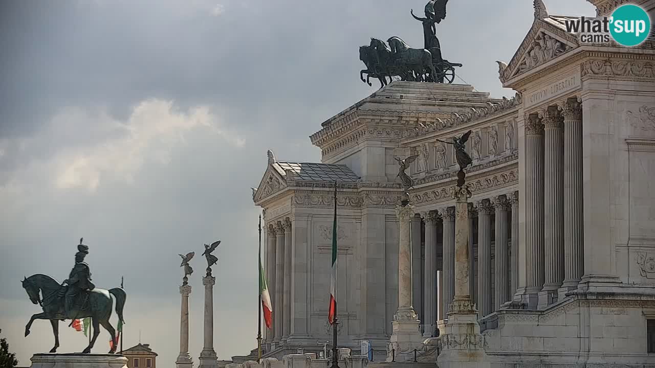 Roma Livecam – Vittoriano webcam – Altare della Patria