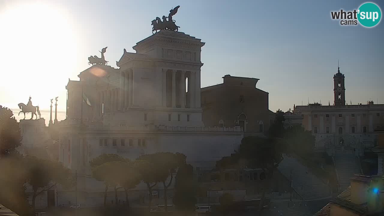 Rome Livecam – Vittoriano webcam – Altare della Patria