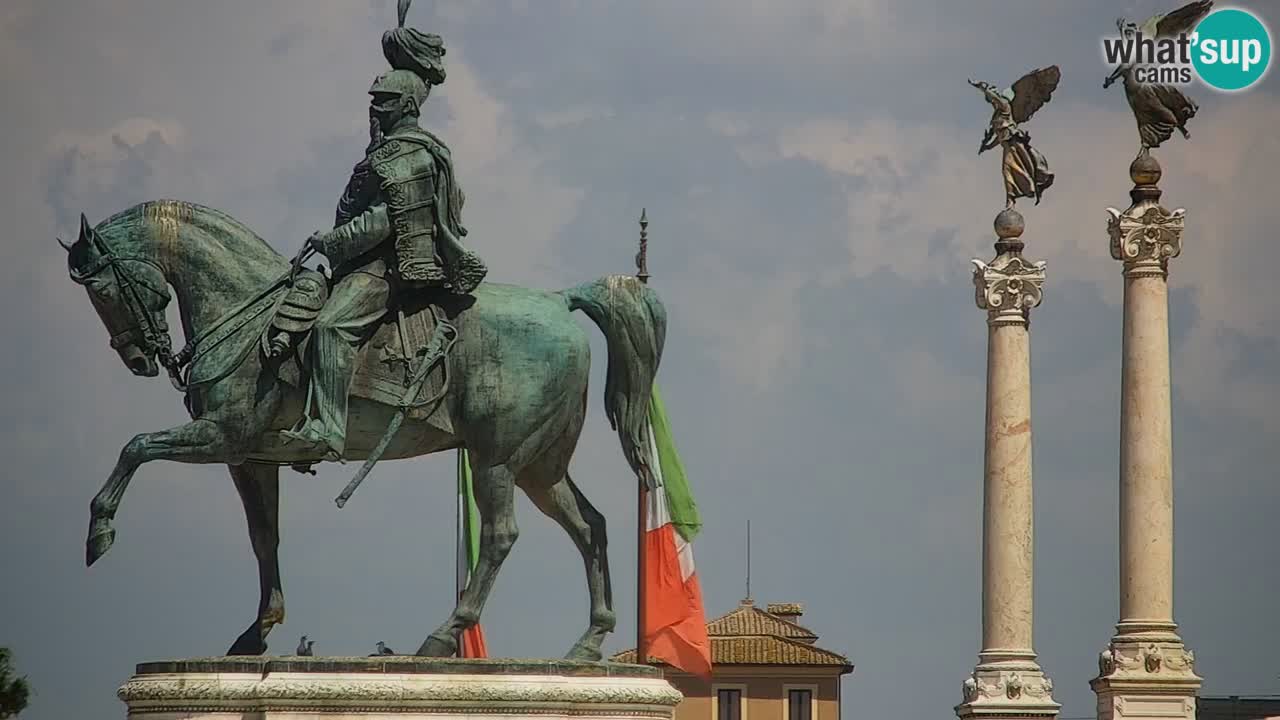 Rome Livecam – Vittoriano webcam – Autel de La Patrie
