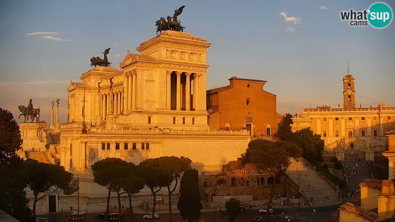 Rome Livecam – Vittoriano webcam – Autel de La Patrie