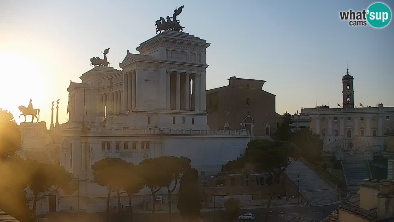 Rome Livecam – Vittoriano webcam – Altare della Patria