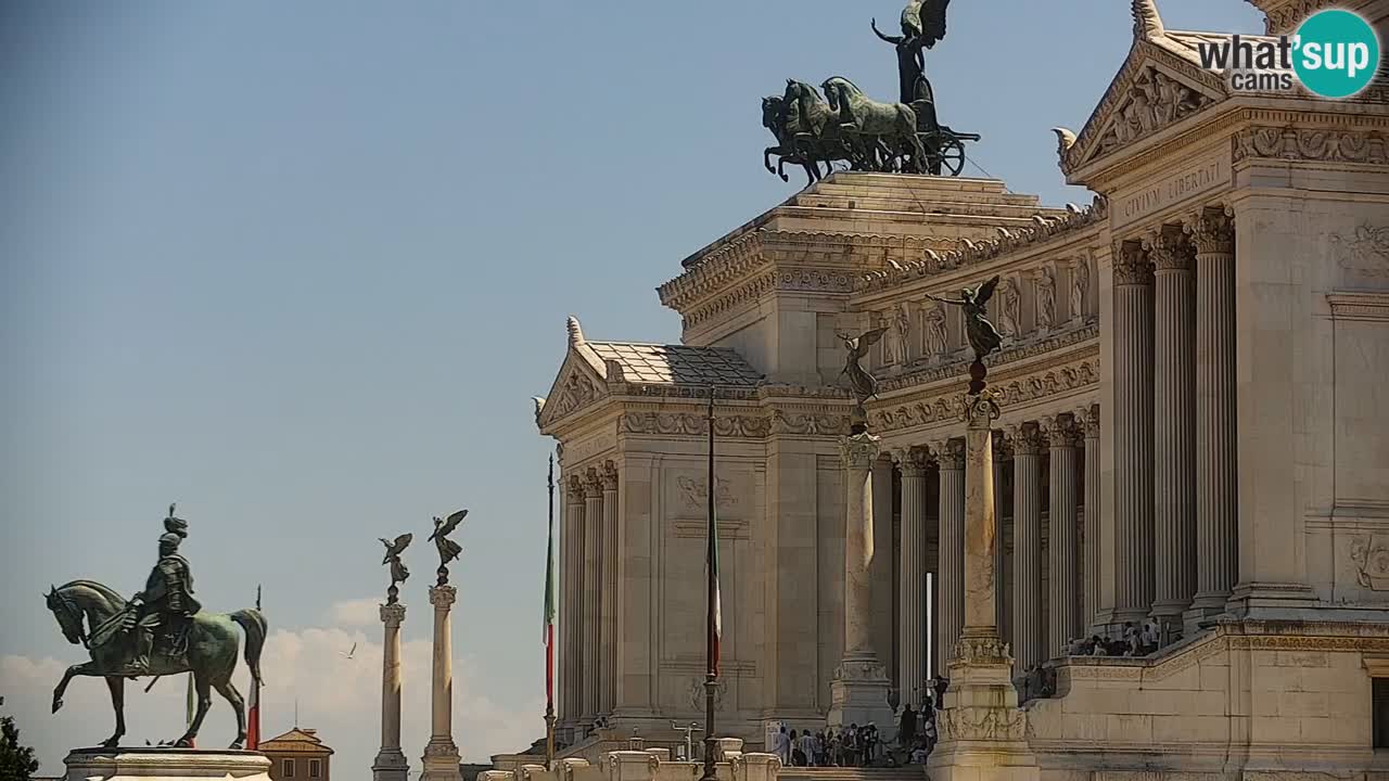 Rom Webcam – Vittoriano – Altar des Vaterlands
