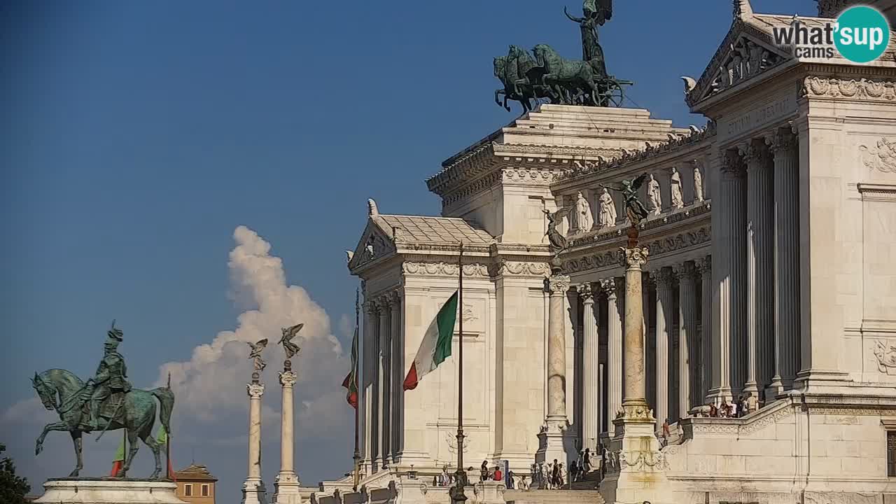 Roma Camera en vivo – Vittoriano webcam – Altare della Patria