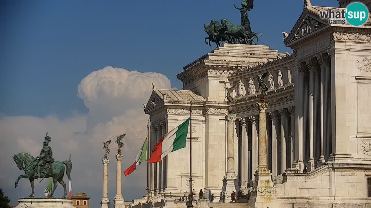Rome Livecam – Vittoriano webcam – Altare della Patria