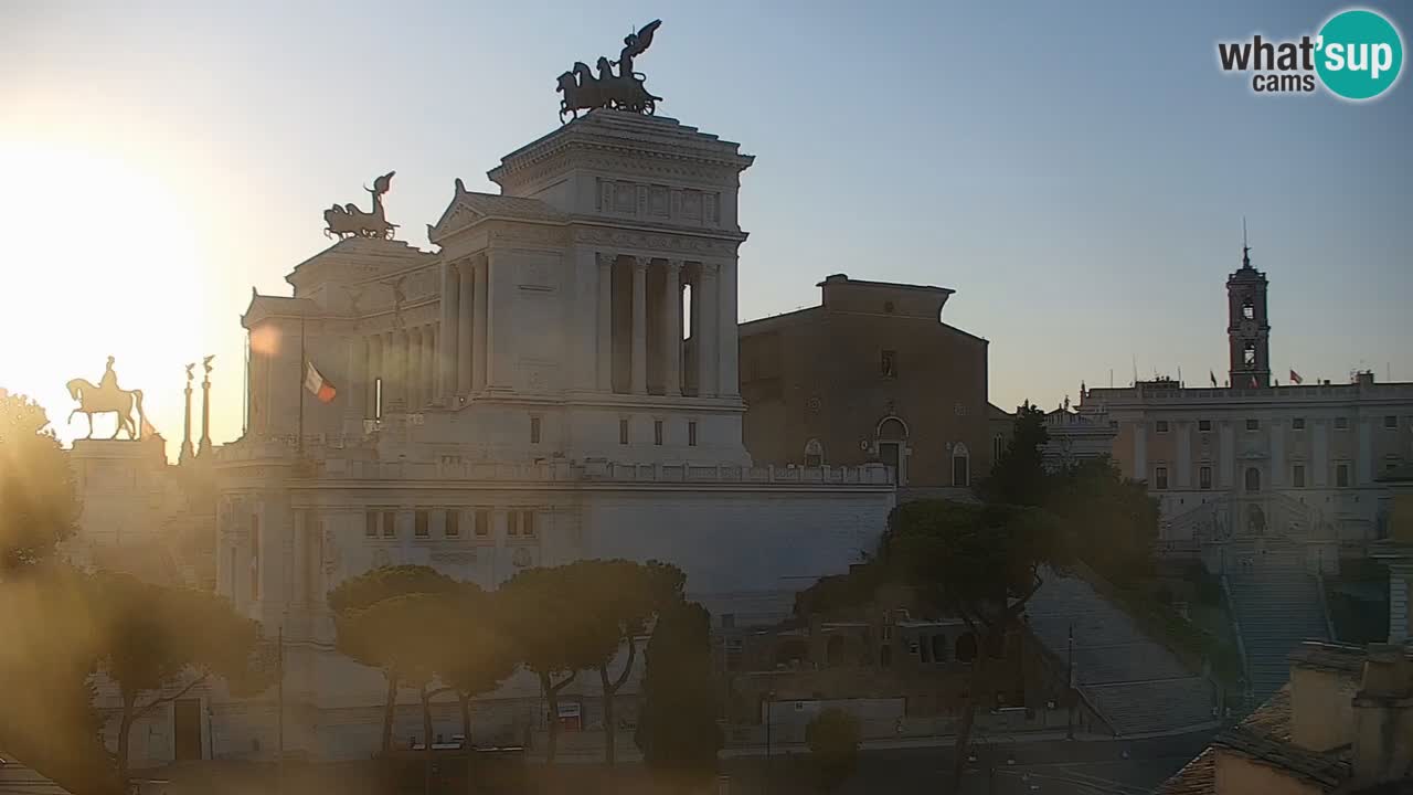 Rome Livecam – Vittoriano webcam – Altare della Patria