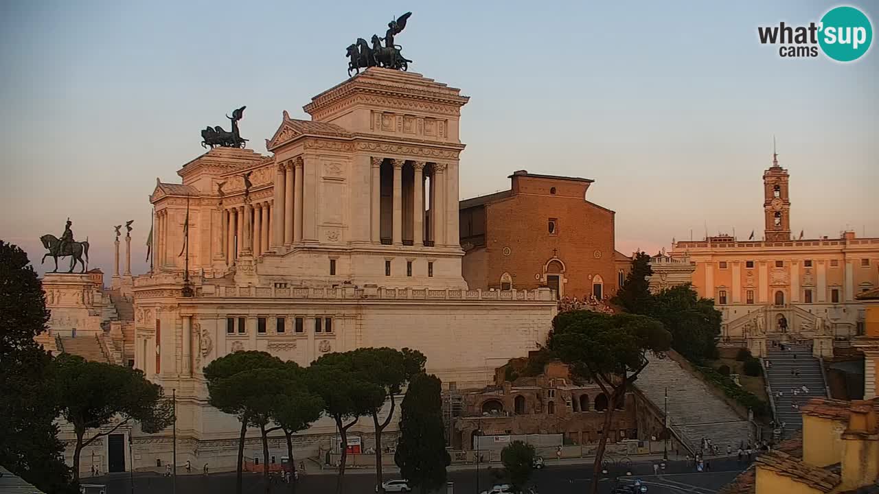 Rome Livecam – Vittoriano webcam – Altare della Patria