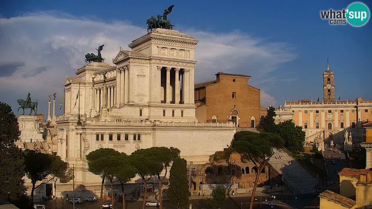 Rome Livecam – Vittoriano webcam – Altare della Patria