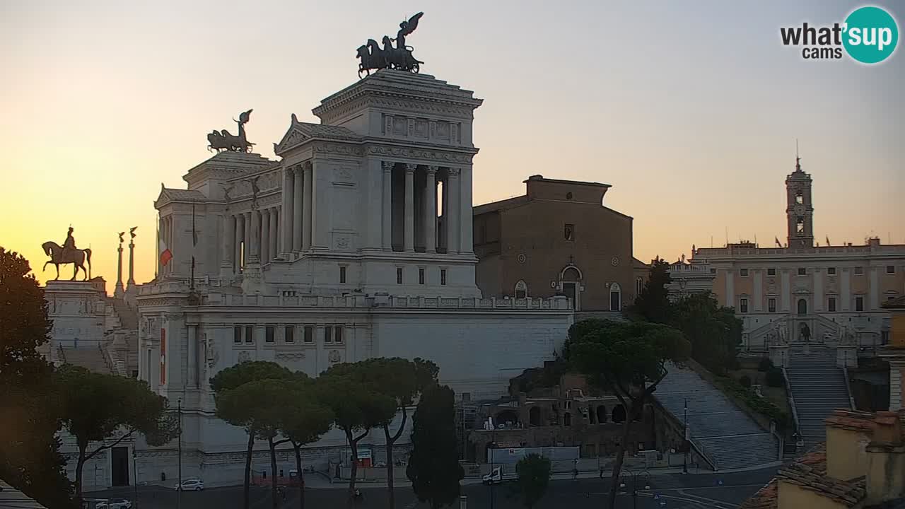 Roma Camera en vivo – Vittoriano webcam – Altare della Patria