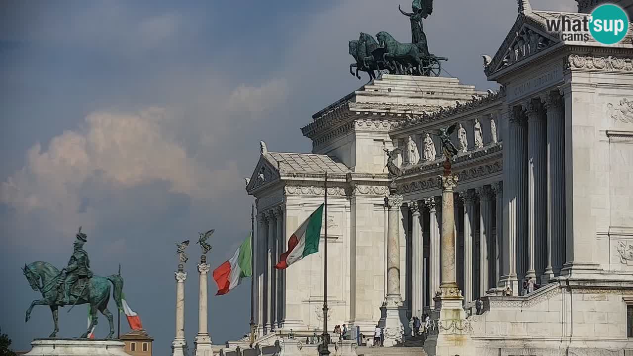 Rome Livecam – Vittoriano webcam – Altare della Patria