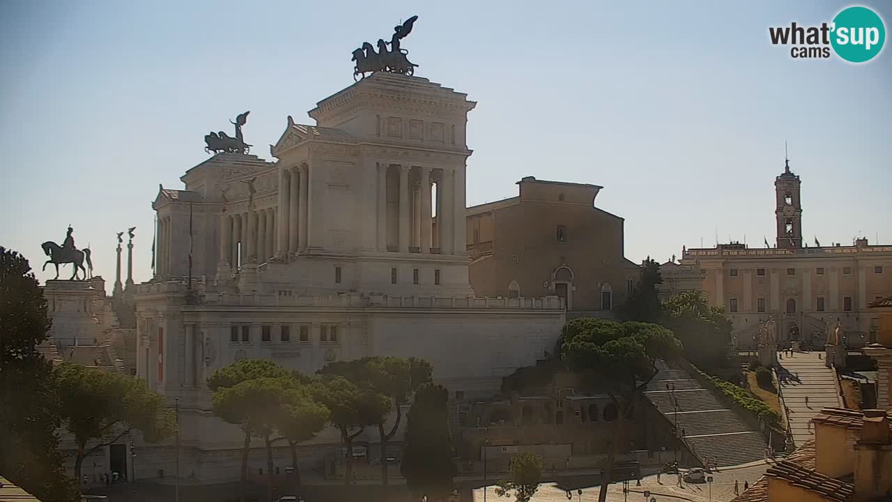 Rome Livecam – Vittoriano webcam – Altare della Patria