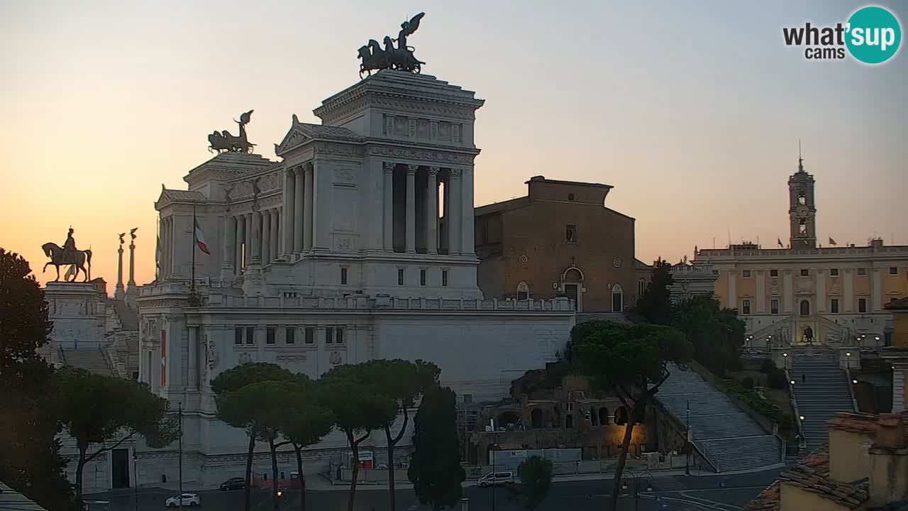 Rome Livecam – Vittoriano webcam – Altare della Patria