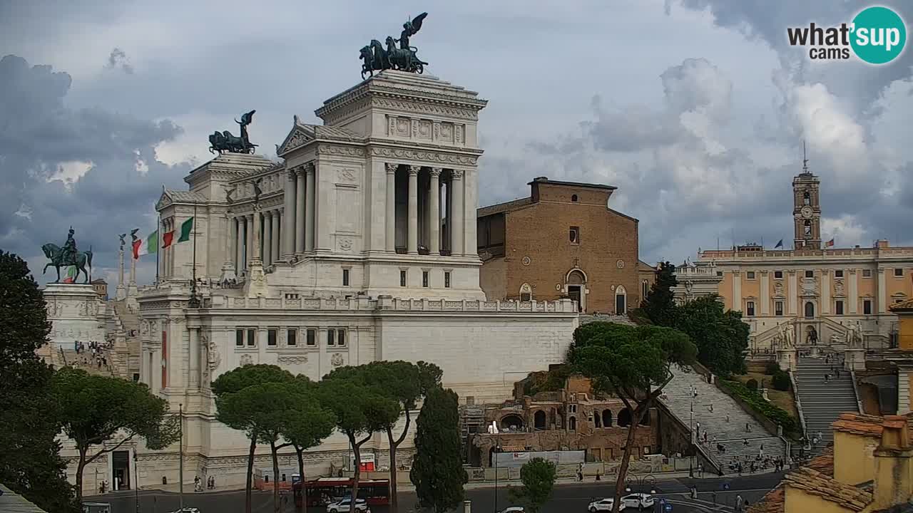 Rome Livecam – Vittoriano webcam – Autel de La Patrie