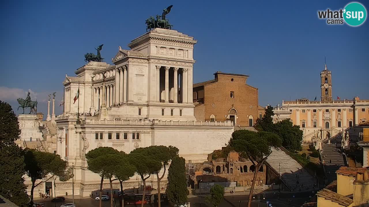 Roma Camera en vivo – Vittoriano webcam – Altare della Patria