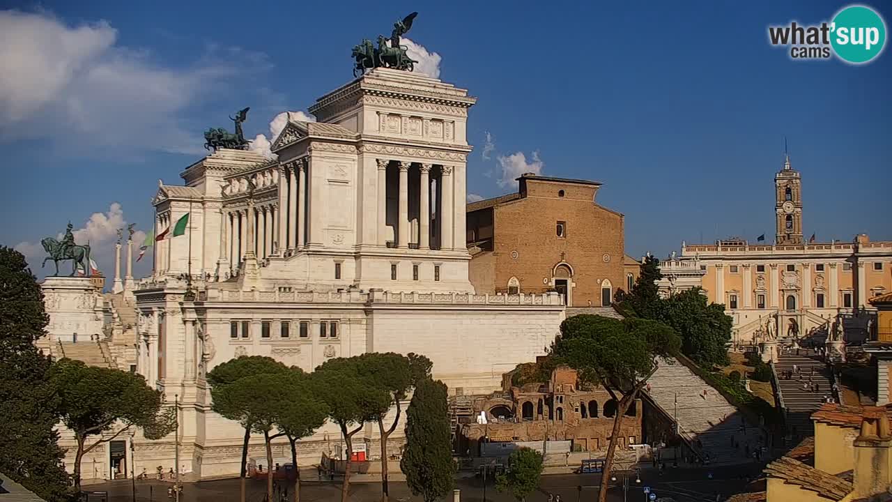 Roma Livecam – Vittoriano webcam – Altare della Patria