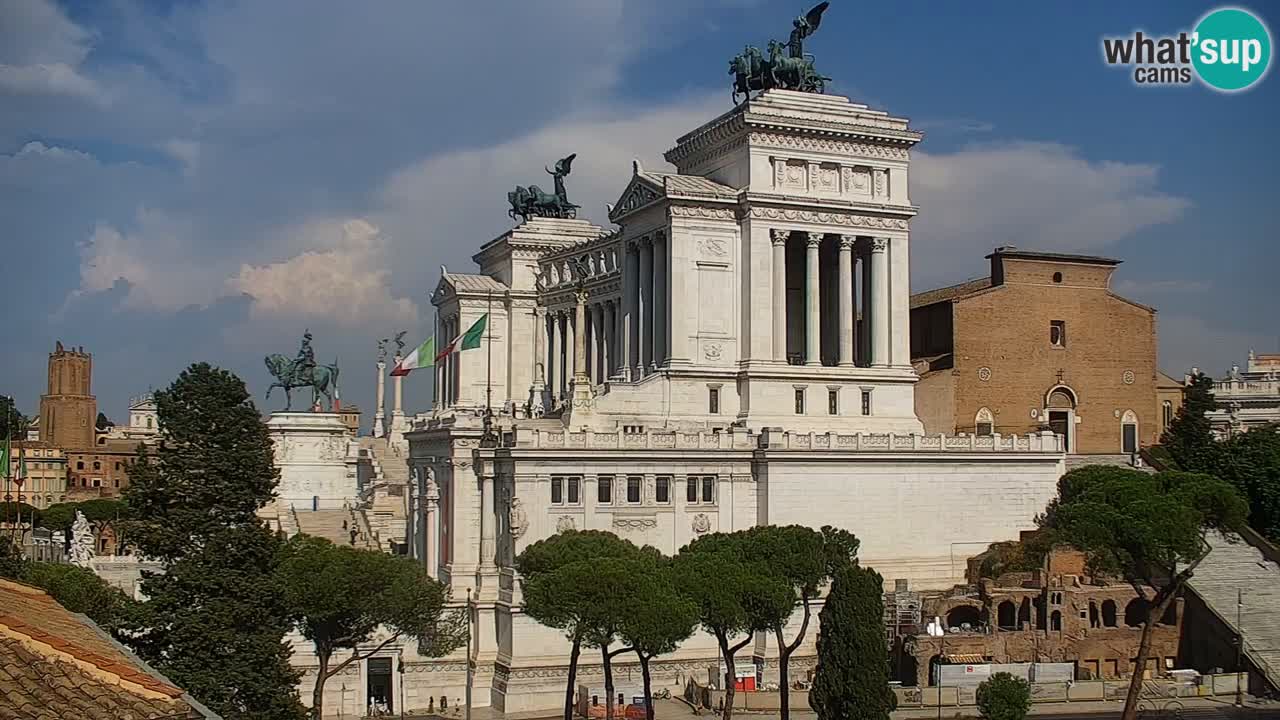 Rome Livecam – Vittoriano webcam – Autel de La Patrie