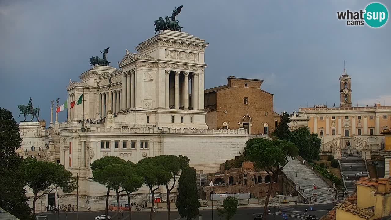 Rome Livecam – Vittoriano webcam – Altare della Patria
