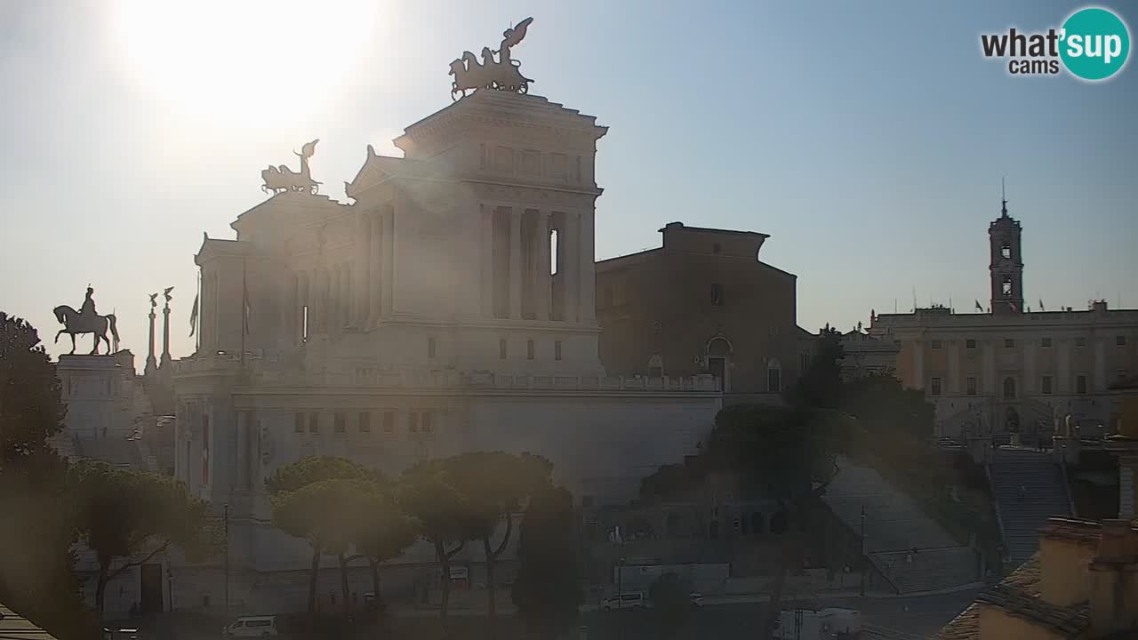 Rome Livecam – Vittoriano webcam – Altare della Patria