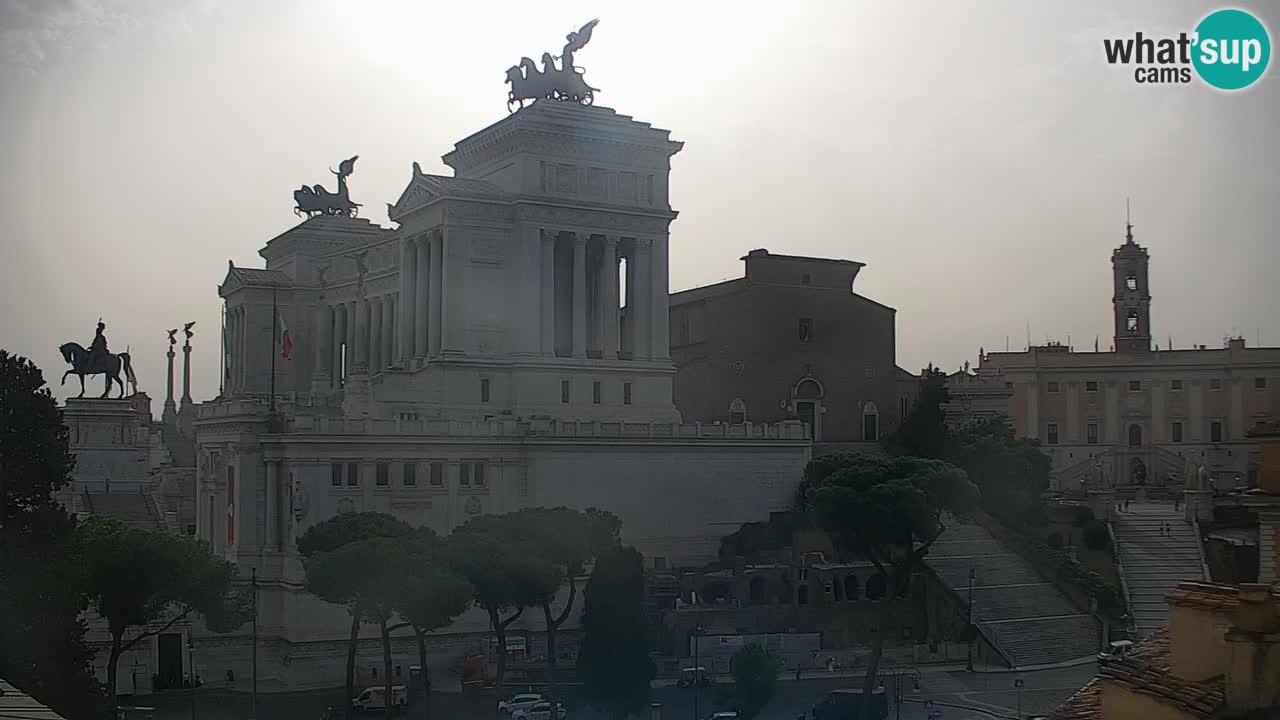 Rome Livecam – Vittoriano webcam – Autel de La Patrie