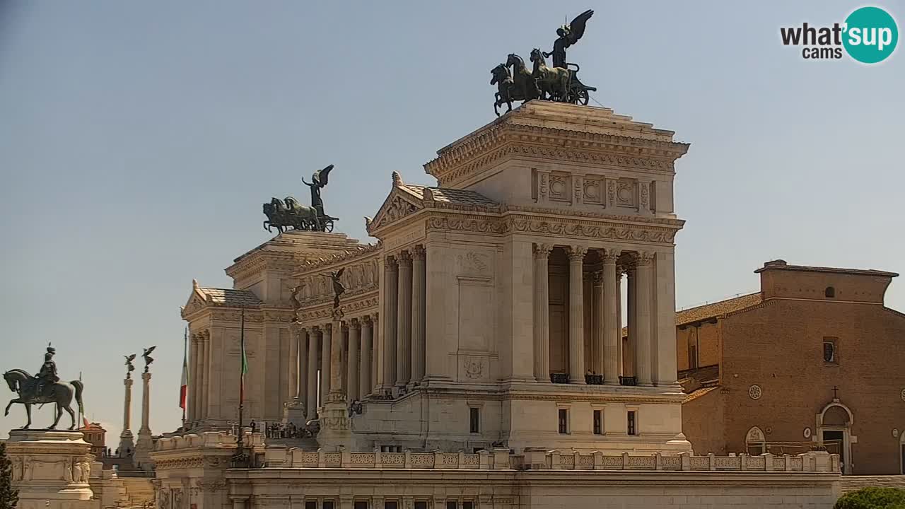Rome Livecam – Vittoriano webcam – Autel de La Patrie
