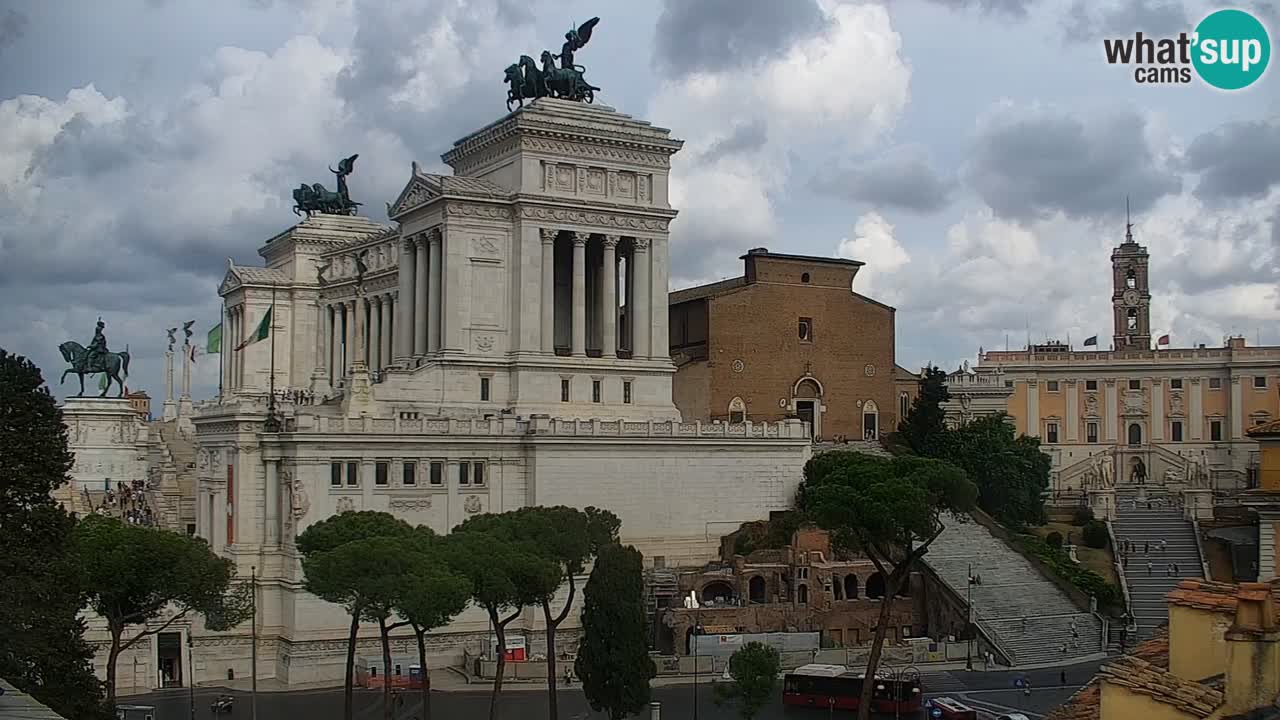 Rome Livecam – Vittoriano webcam – Autel de La Patrie