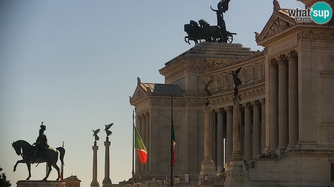Roma Livecam – Vittoriano webcam – Altare della Patria