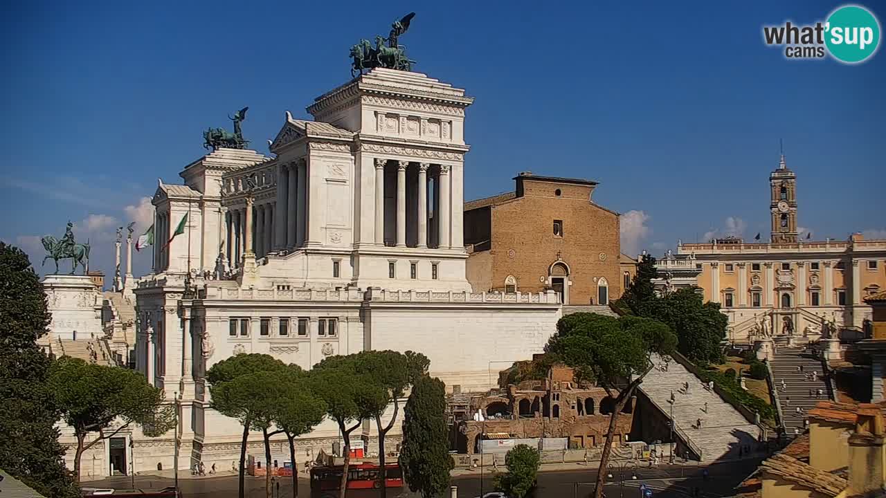 Rom Webcam – Vittoriano – Altar des Vaterlands
