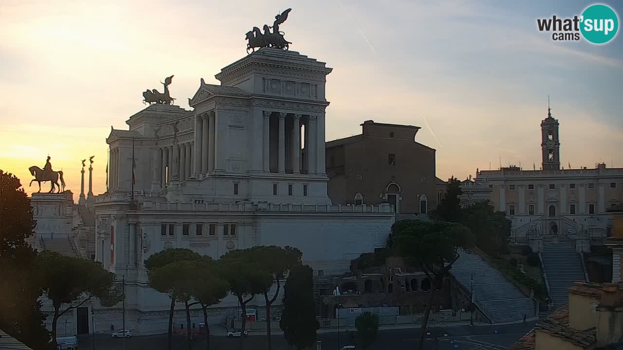 Rome Livecam – Vittoriano webcam – Autel de La Patrie