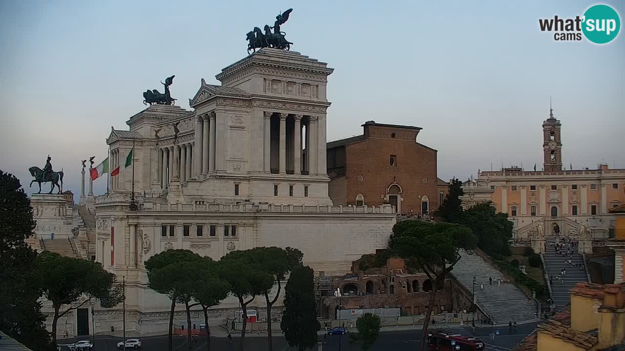 Rome Livecam – Vittoriano webcam – Autel de La Patrie