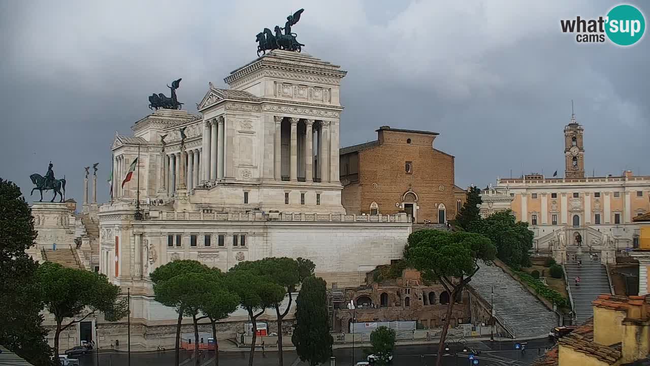 Rome Livecam – Vittoriano webcam – Altare della Patria